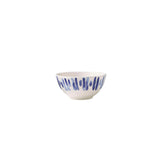 Casero Coastal Dipping Bowl White Blue 10cm