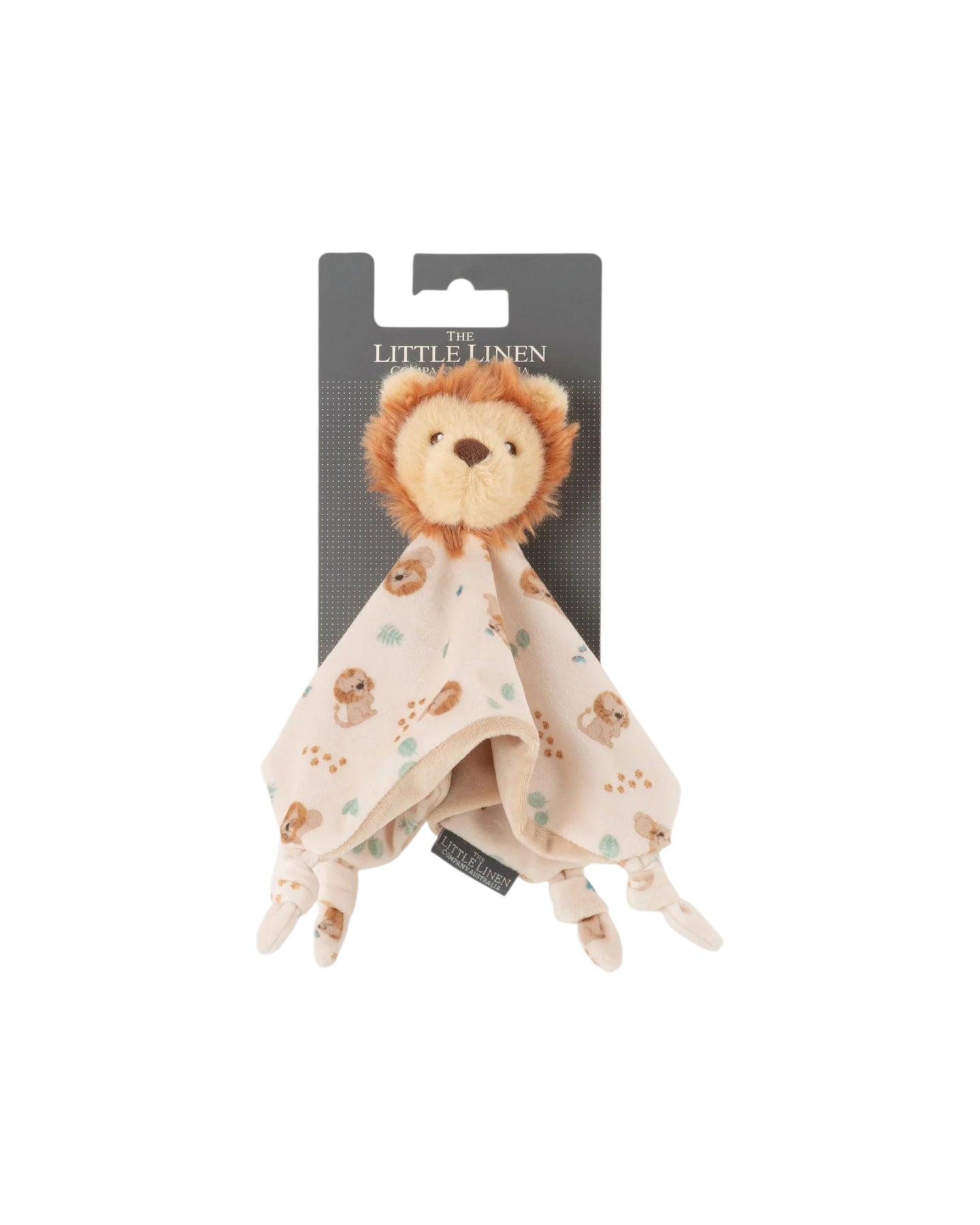 The Little Linen Co Baby Lovie/Comforter Savanna Lion | Minimax