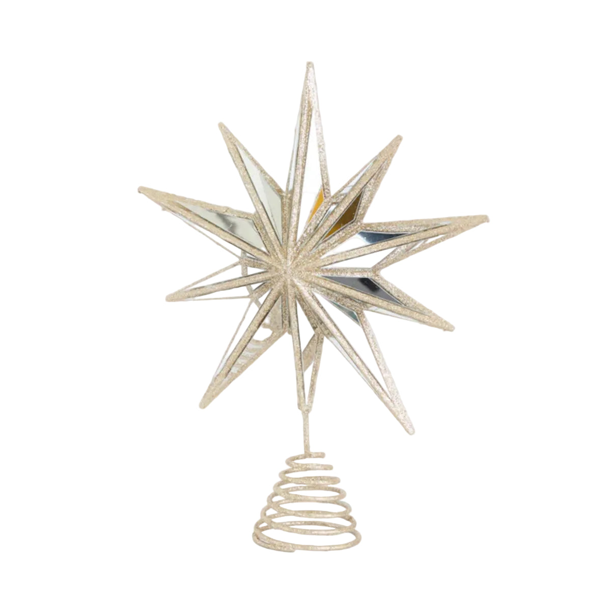 Florabelle Mirror Star Tree Topper 31cm | Minimax
