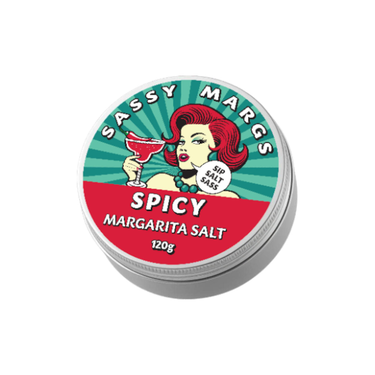 Sassy Marg's Spicy Margarita Salt 120g