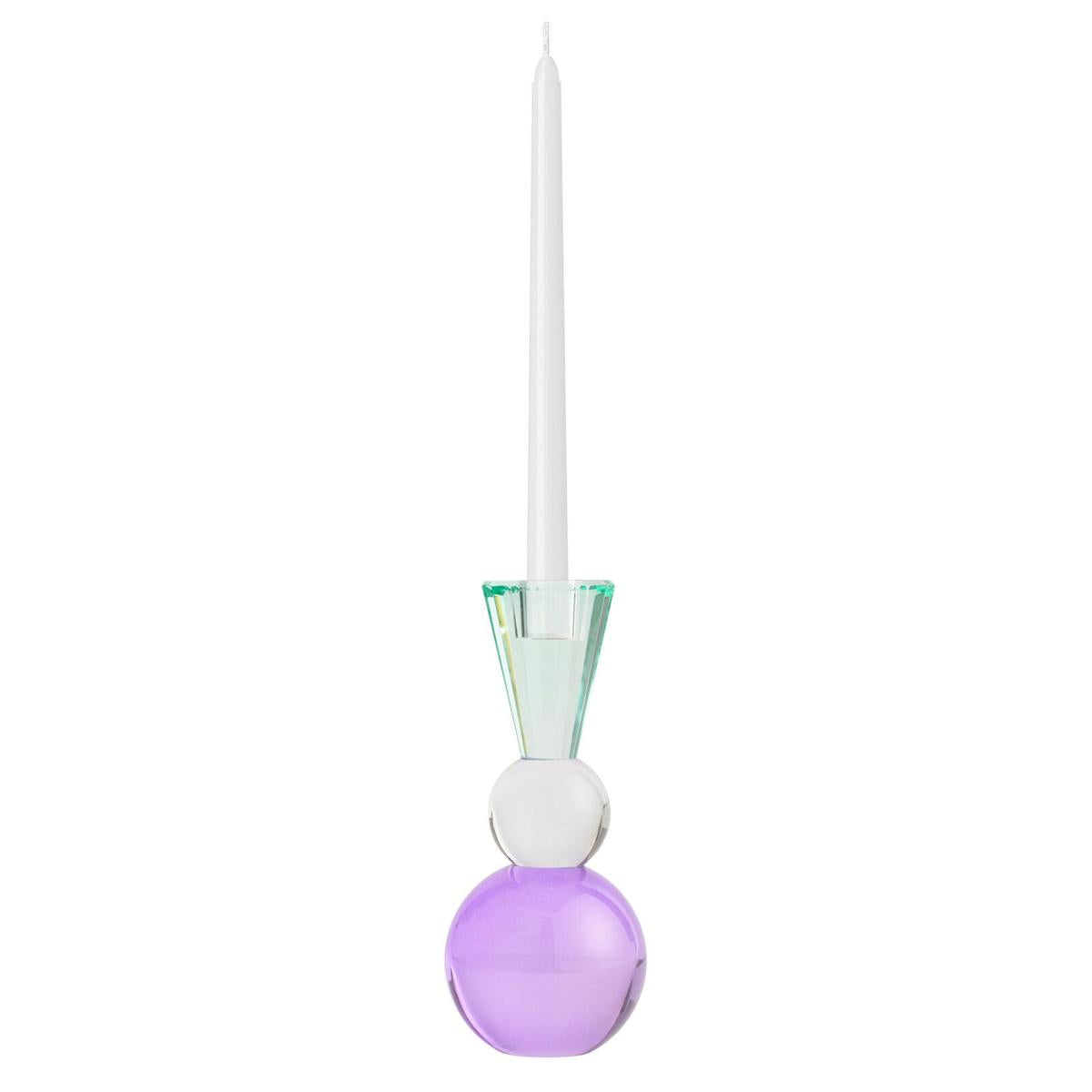One Six Eight London Nora Candle Holder Lilac 22cm | Minimax