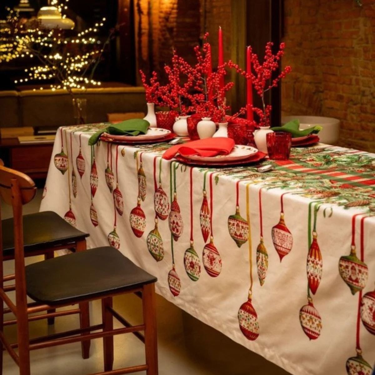 Tessitura Toscana Telerie Pinoel Cotton Tablecloth 170x270cm