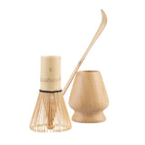 Teaology Bamboo Matcha Tea Whisk 3 Piece Set | Minimax
