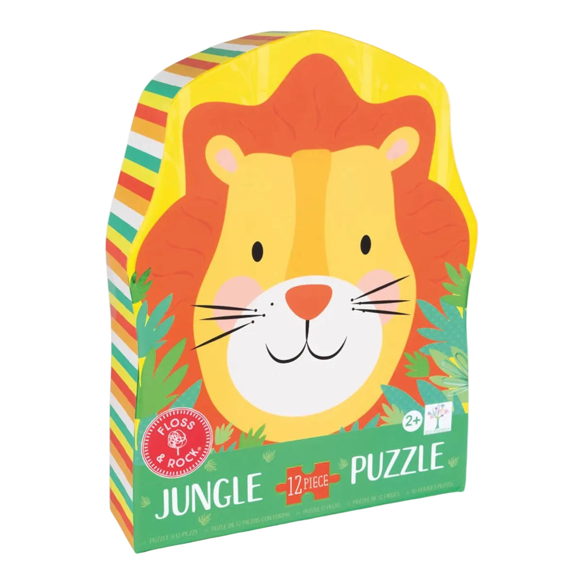 Floss & Rock Lion Shaped Puzzle 12 Piece | Minimax