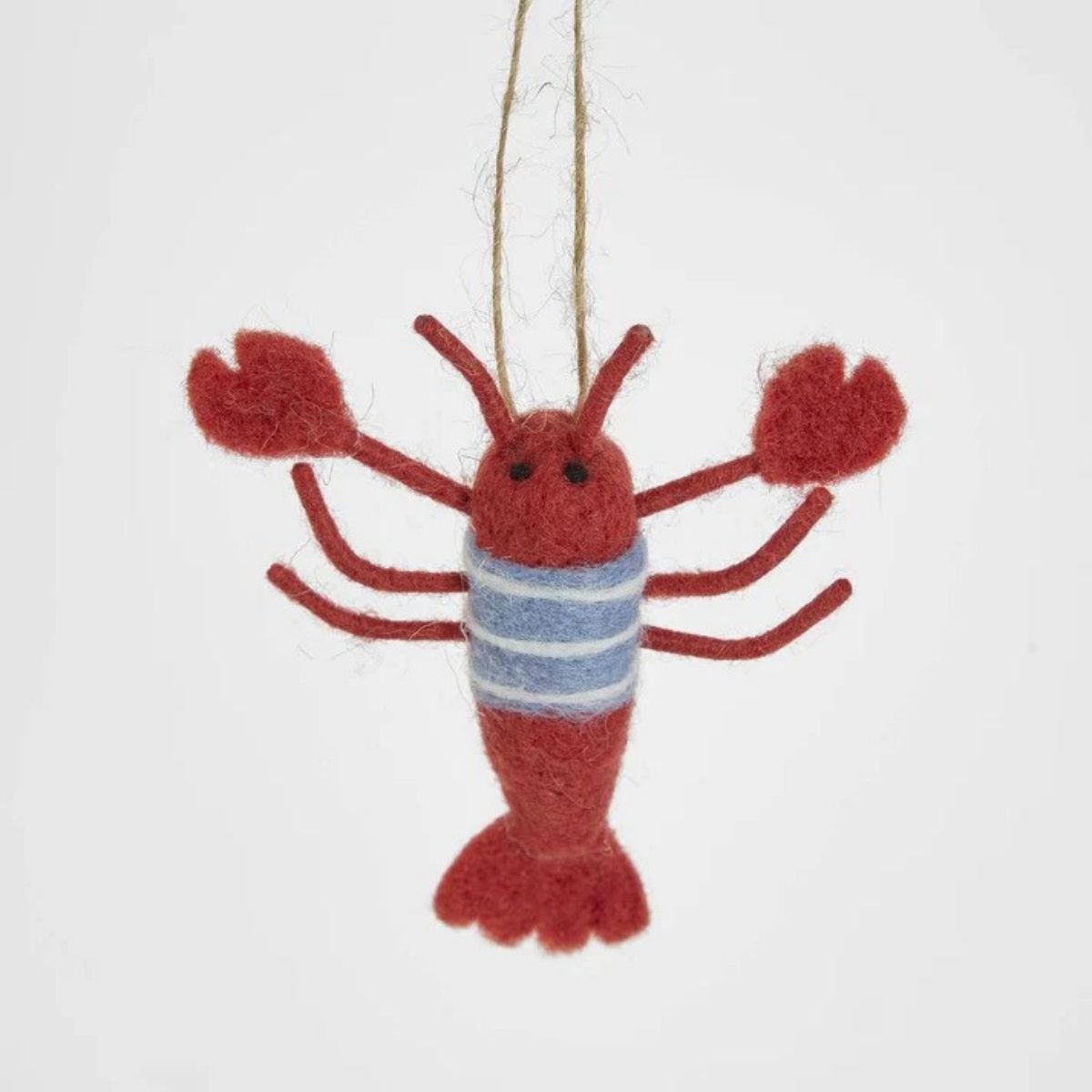 Florabelle Lennie Hanging Lobster Tree Decoration 10cm