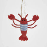 Florabelle Lennie Hanging Lobster Tree Decoration 10cm