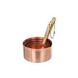 Davis & Waddell Heritage Copper & Brass Measuring Cup Set