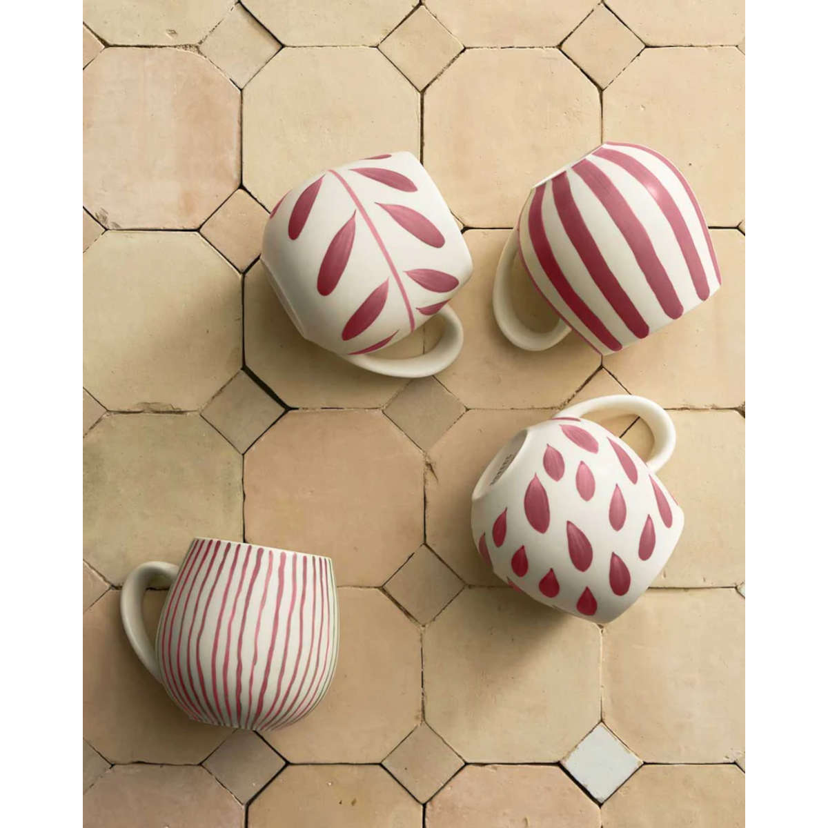 Robert Gordon Hug Me Mugs Rose Brush 400ml (4 Piece) | Minimax 