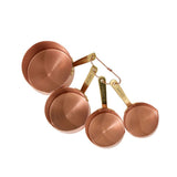 Davis & Waddell Heritage Copper & Brass Measuring Cup Set