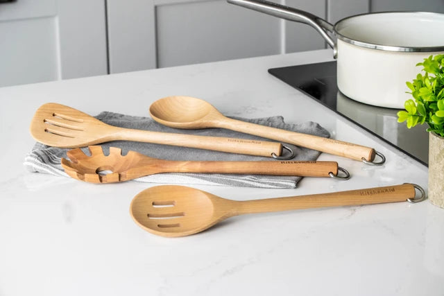 KitchenAid Birchwood Tool Set 4 Piece | Minimax