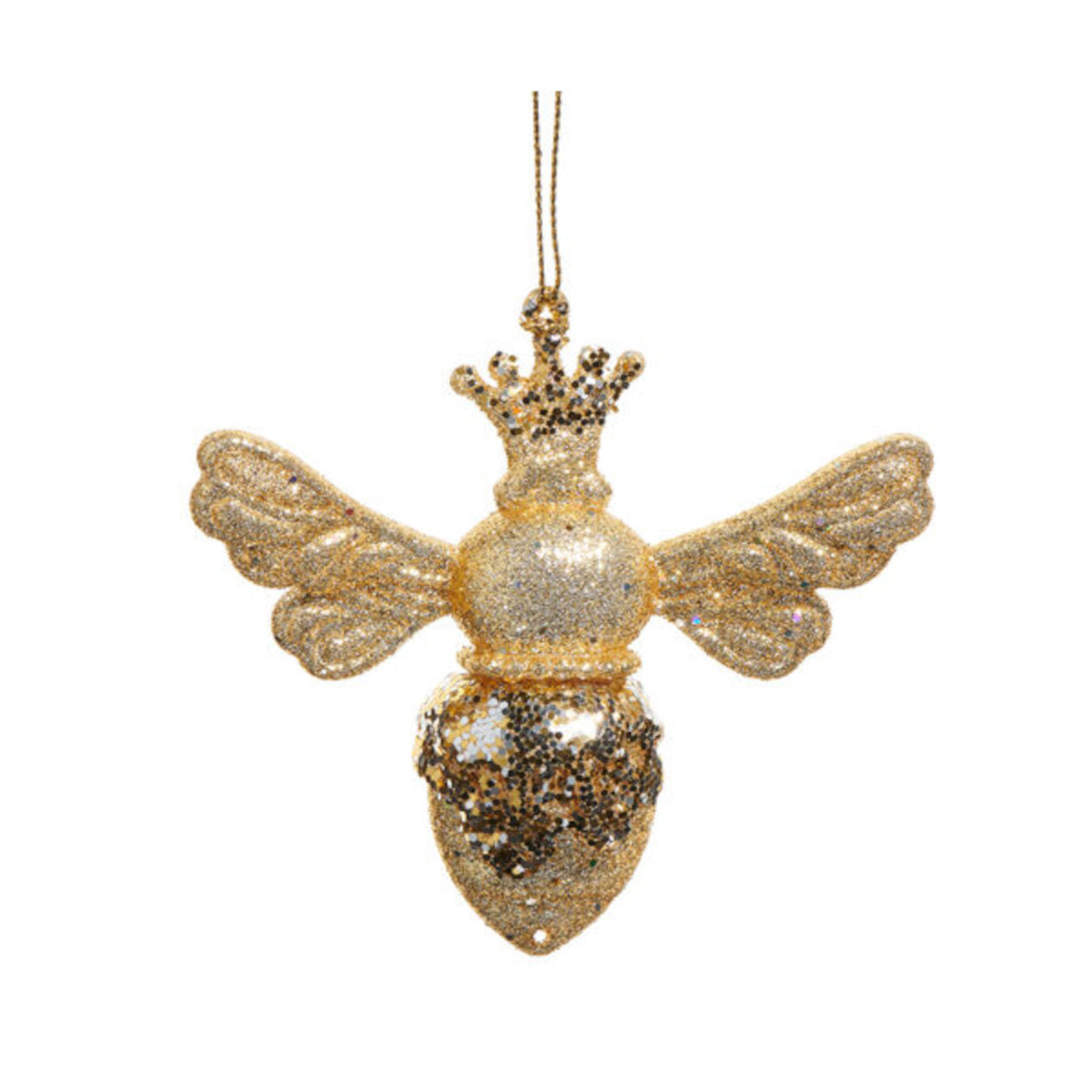 RAZ Bows & Baubles Crowned Bee Decor 7cm | Minimax