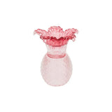 Swing Gifts Myrtle Floral Pineapple Candle Holder Pink 14.5cm