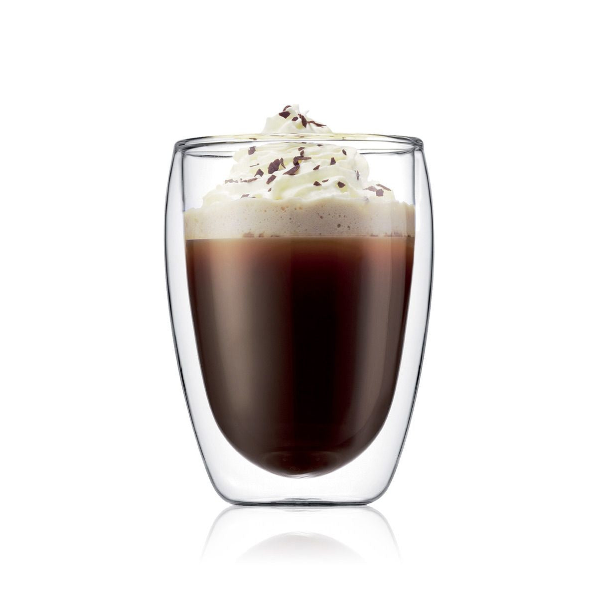 Bodum Pavina Double Wall Glasses Medium 350ml (Set of 6) | Minimax