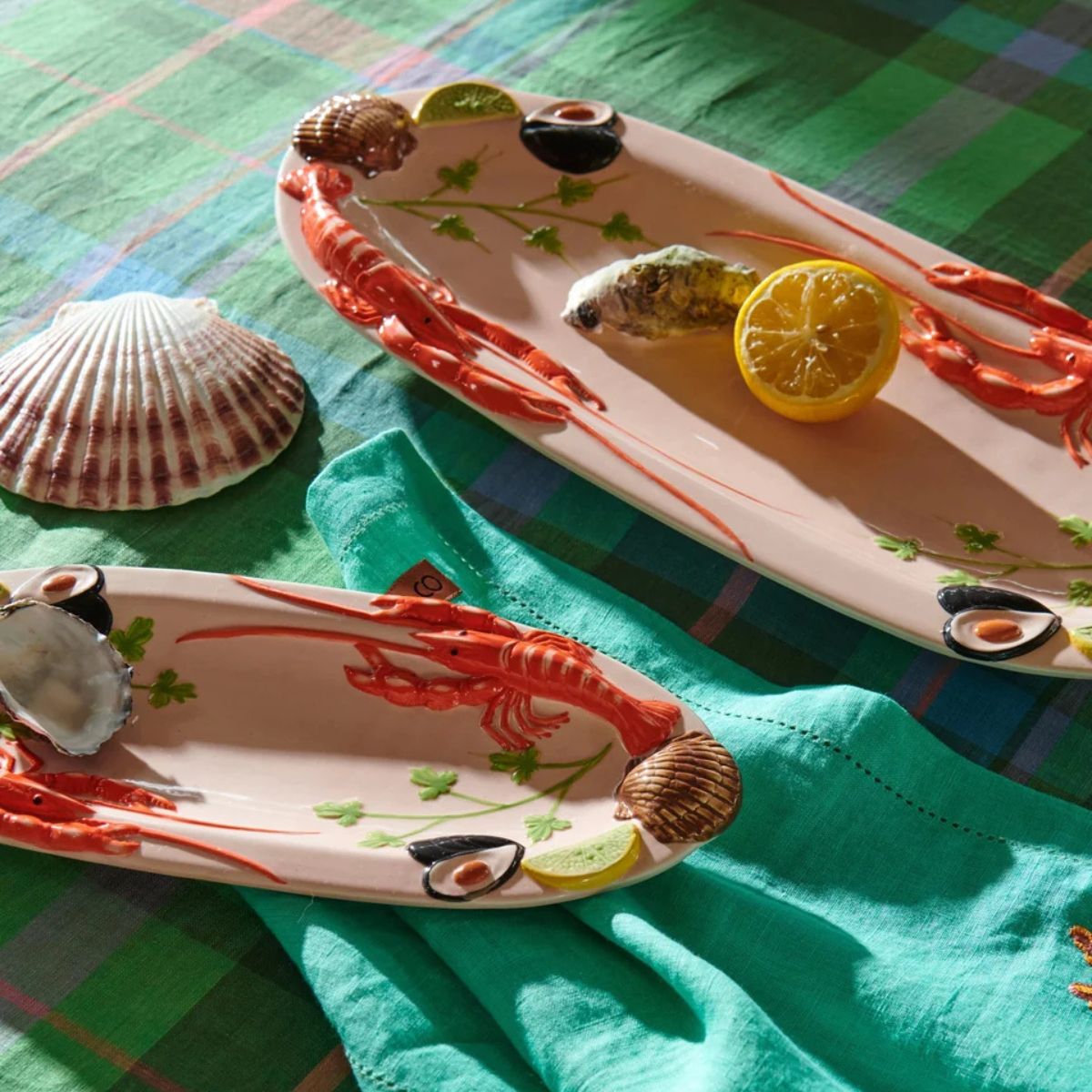 Kip&Co Lobster Bisque Oval Platter Large 21x50cm