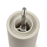 Peugot Boreal Manual Salt Mill, Feather White, 12 cm | Minimax