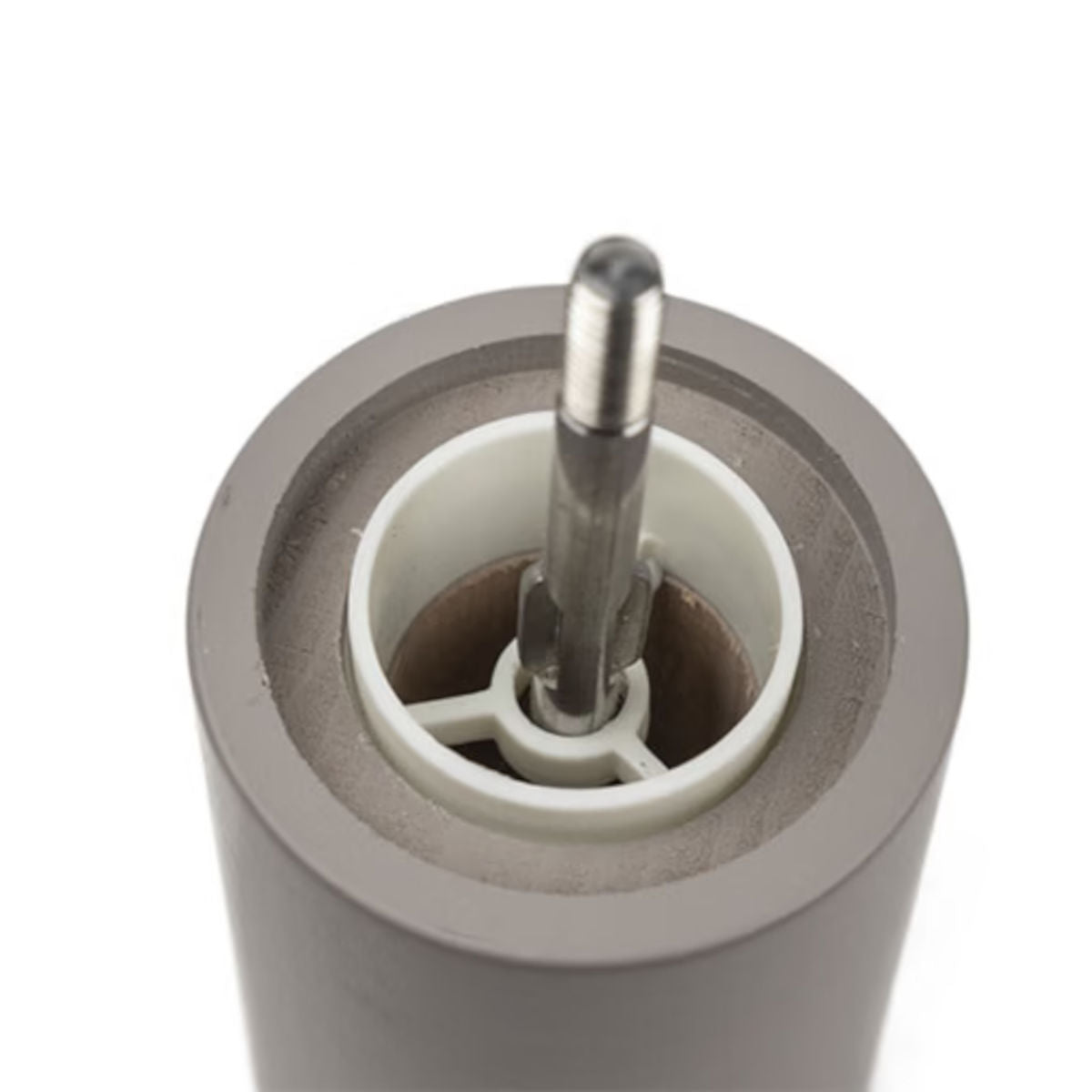 Peugeot Boreal Manual Salt Mill, Pebble Grey, 12 cm | Minimax