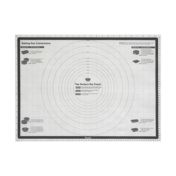 Tovolo TrueBake Silicone Pastry Mat Charcoal 63 x 45cm