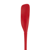 Tovolo Spatula Set Red Set of 5 featuring silicone spatulas in various sizes with ergonomic handles and heat-resistant design