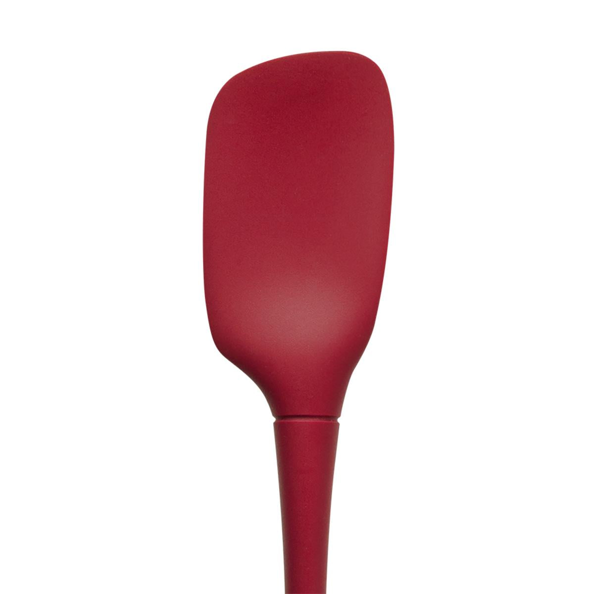 Tovolo Spatula Set Red Set of 5 featuring silicone spatulas in various sizes with ergonomic handles and heat-resistant design