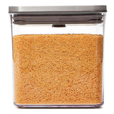 OXO POP 2.0 Steel Big Square Short Container 2.6L | Minimax