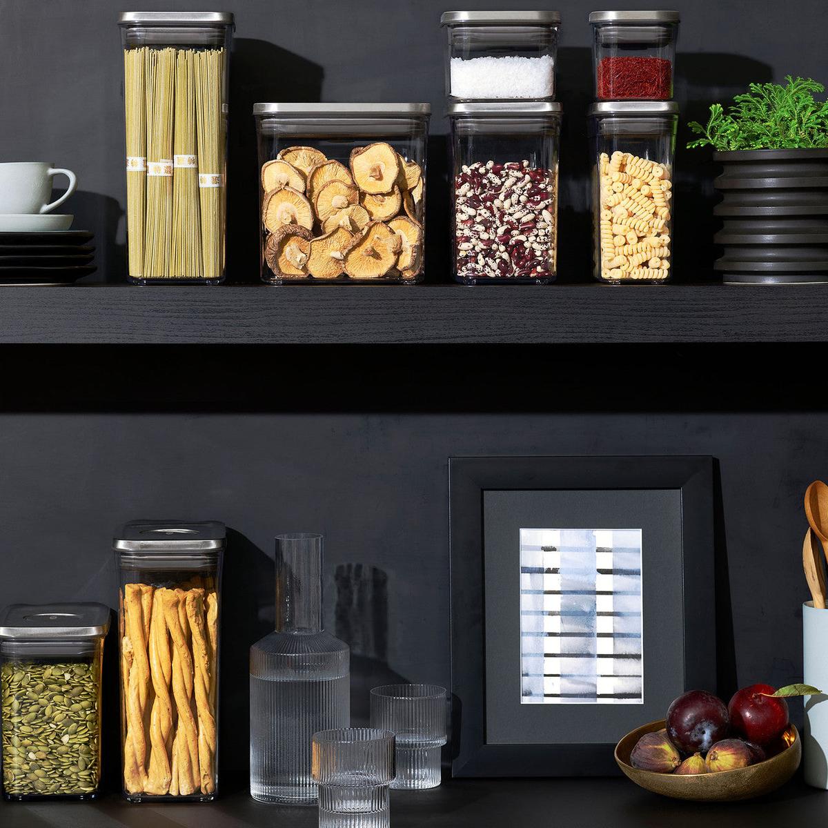 OXO POP 2.0 Steel Big Square Short Container 2.6L | Minimax