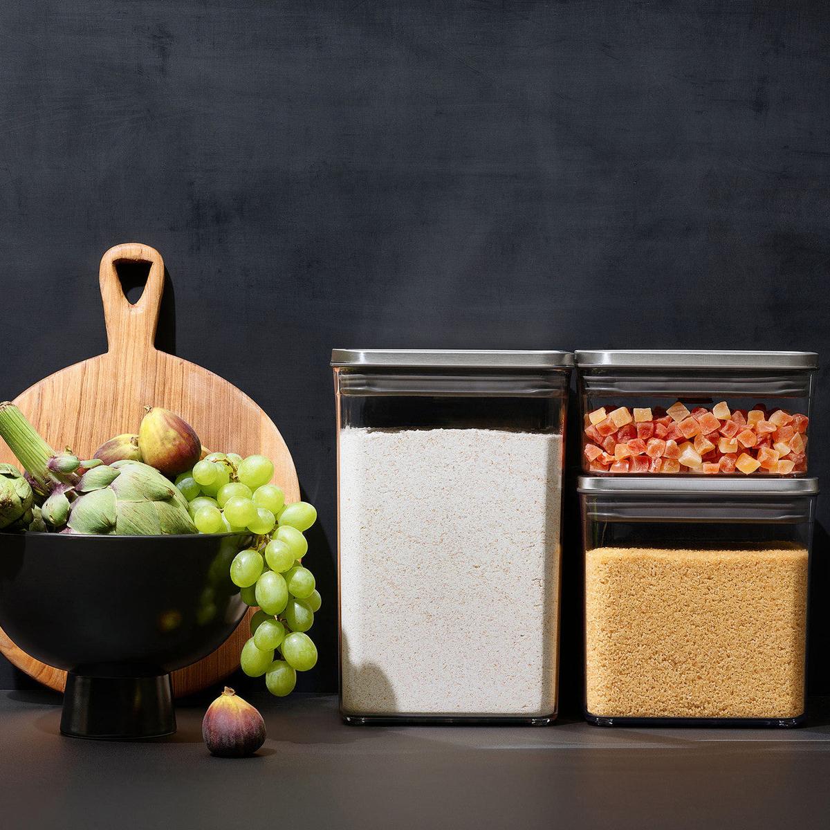 OXO POP 2.0 Steel Big Square Medium Container 4.2L | Minimax