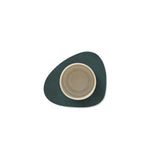 Lind DNA Curve Coaster Dark Green 11 × 13cm