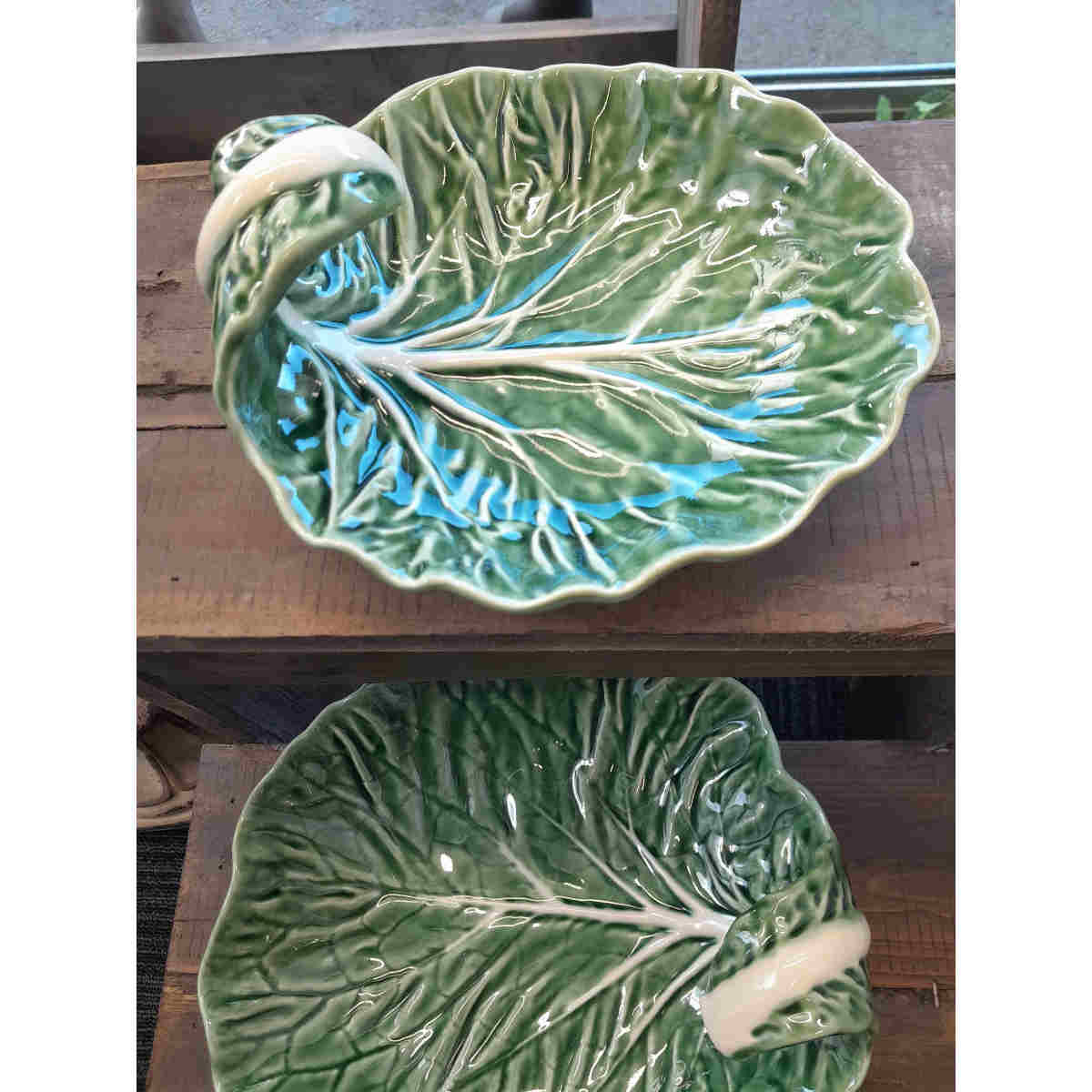 Bordallo Pinheiro Cabbage Leaf Green 18.5cm | Minimax