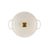 Le Creuset Signature Round Casserole Crème 26cm | Minimax