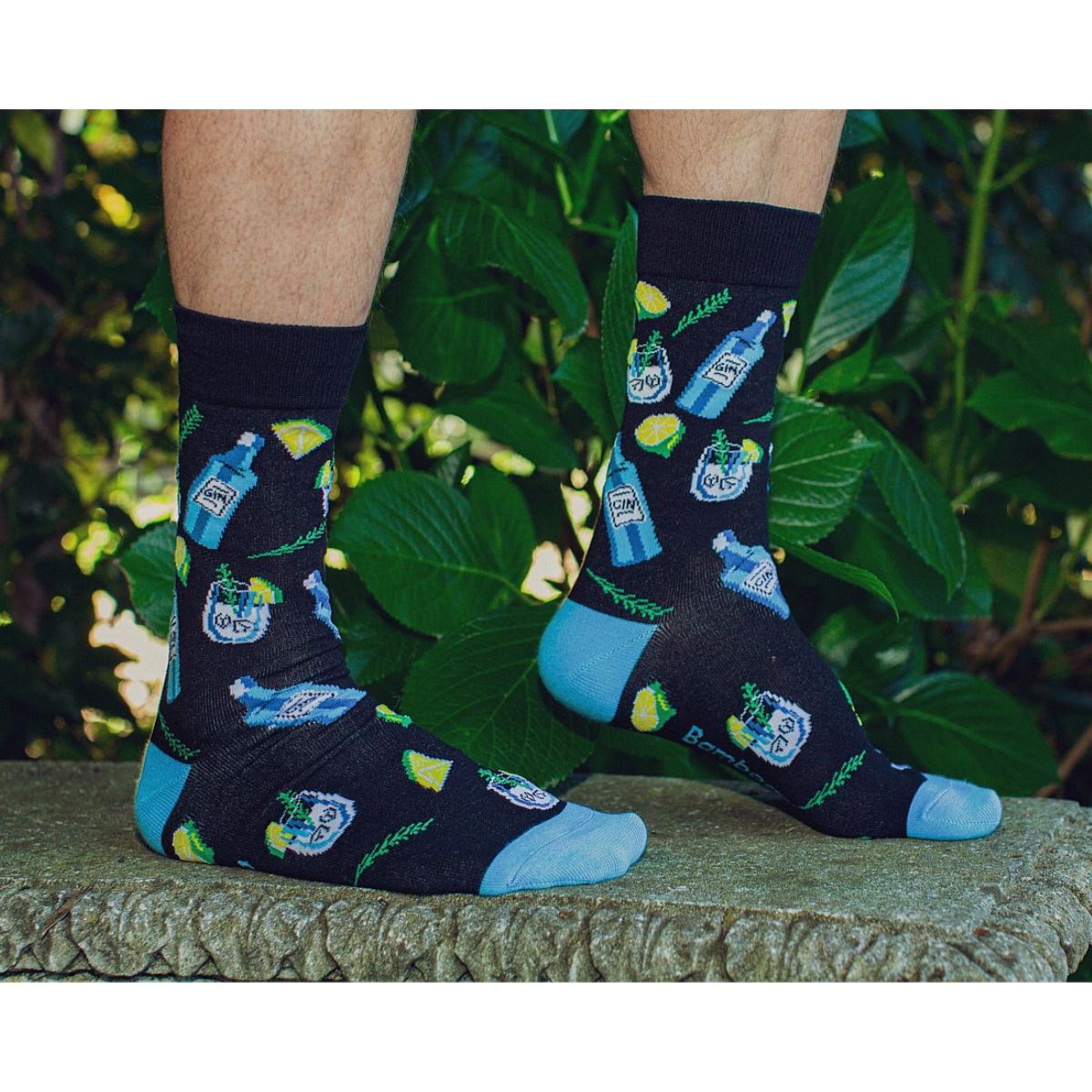 Bamboozld Gin Tonic Black Socks | Minimax