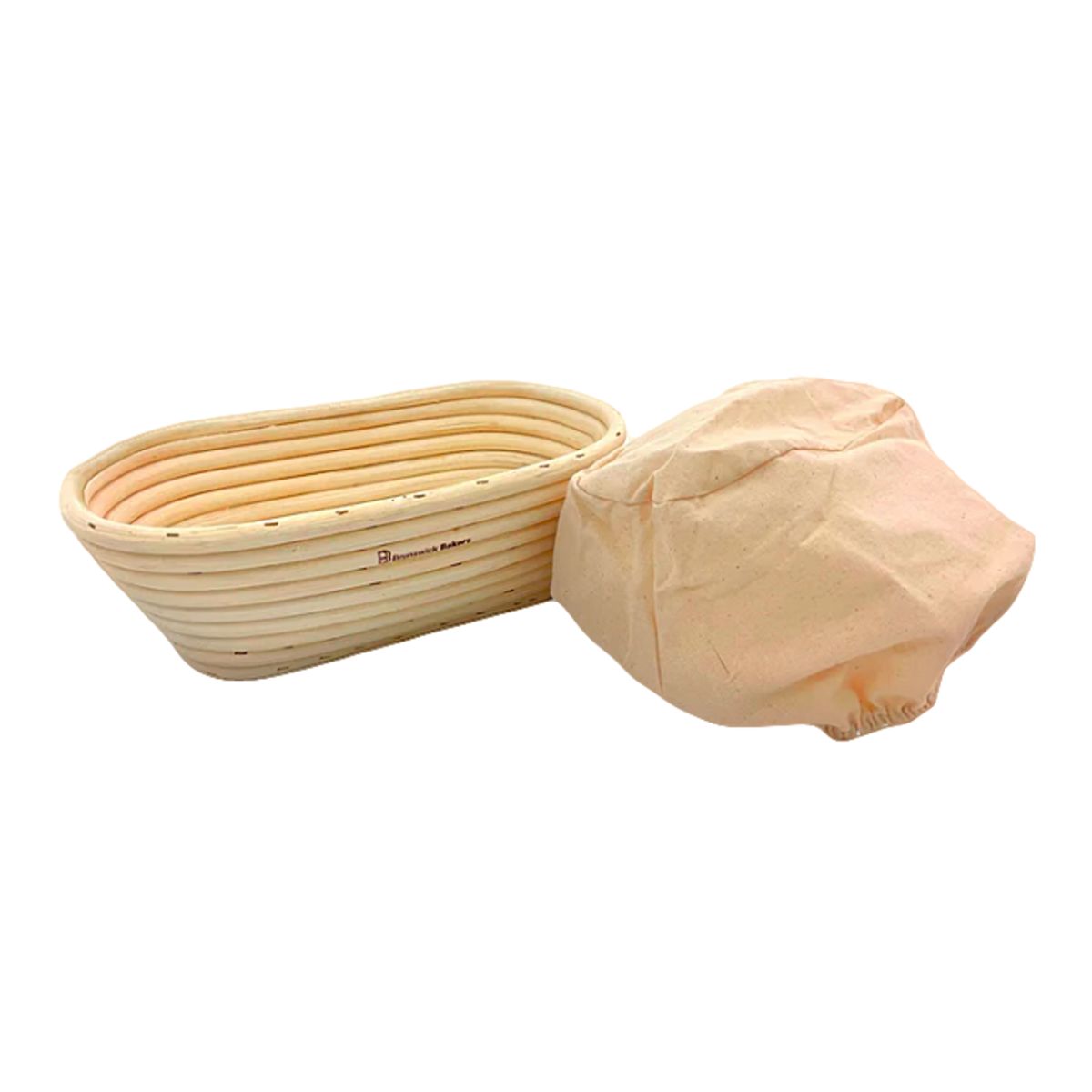 Brunswick Bakers Ultimate Bread Baking Kit | Minimax  - 25 cm oval banneton + lining