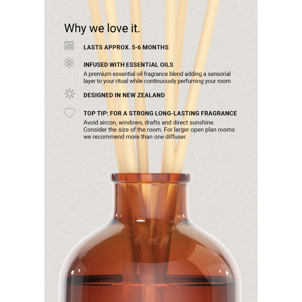 The Aromatherapy Co. Soothe Peony & Petitgrain Diffuser 250ml | Minimax