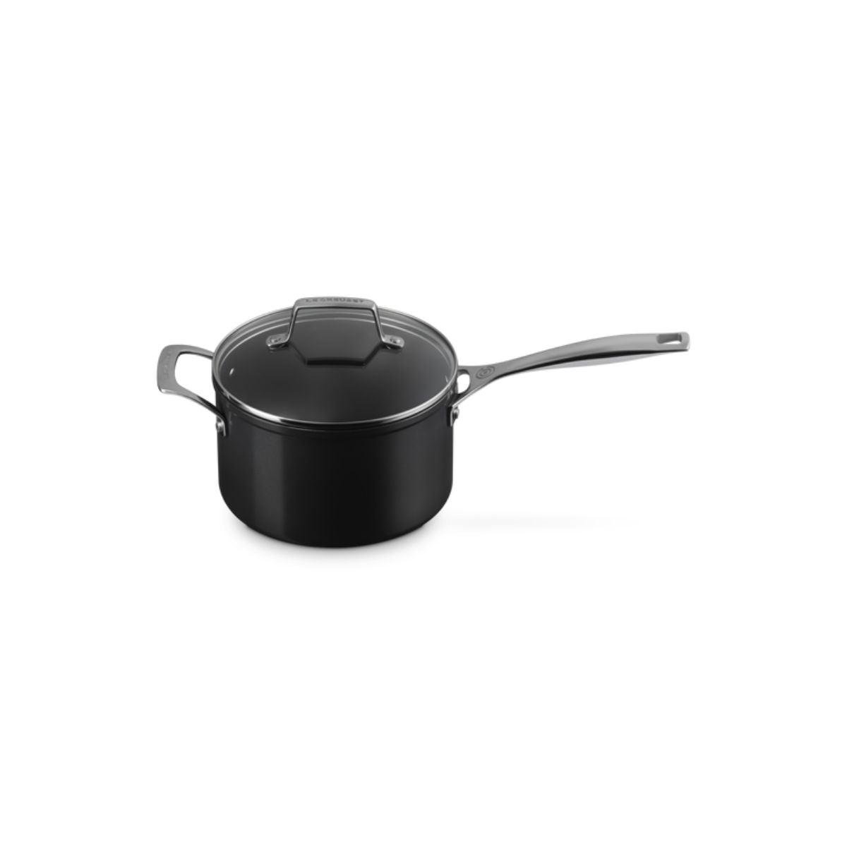 Le Creuset Essential Non-Stick Ceramic Cookware Set 8 Piece | Minimax - saucepans with lids
