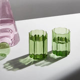 Fazeek Wave Tumbler Green 380ml Set of 2