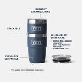 YETI Rambler Ceramic Cup Black 236ml