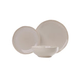 Casero Bianca Ivory 12 Piece Dinner Set