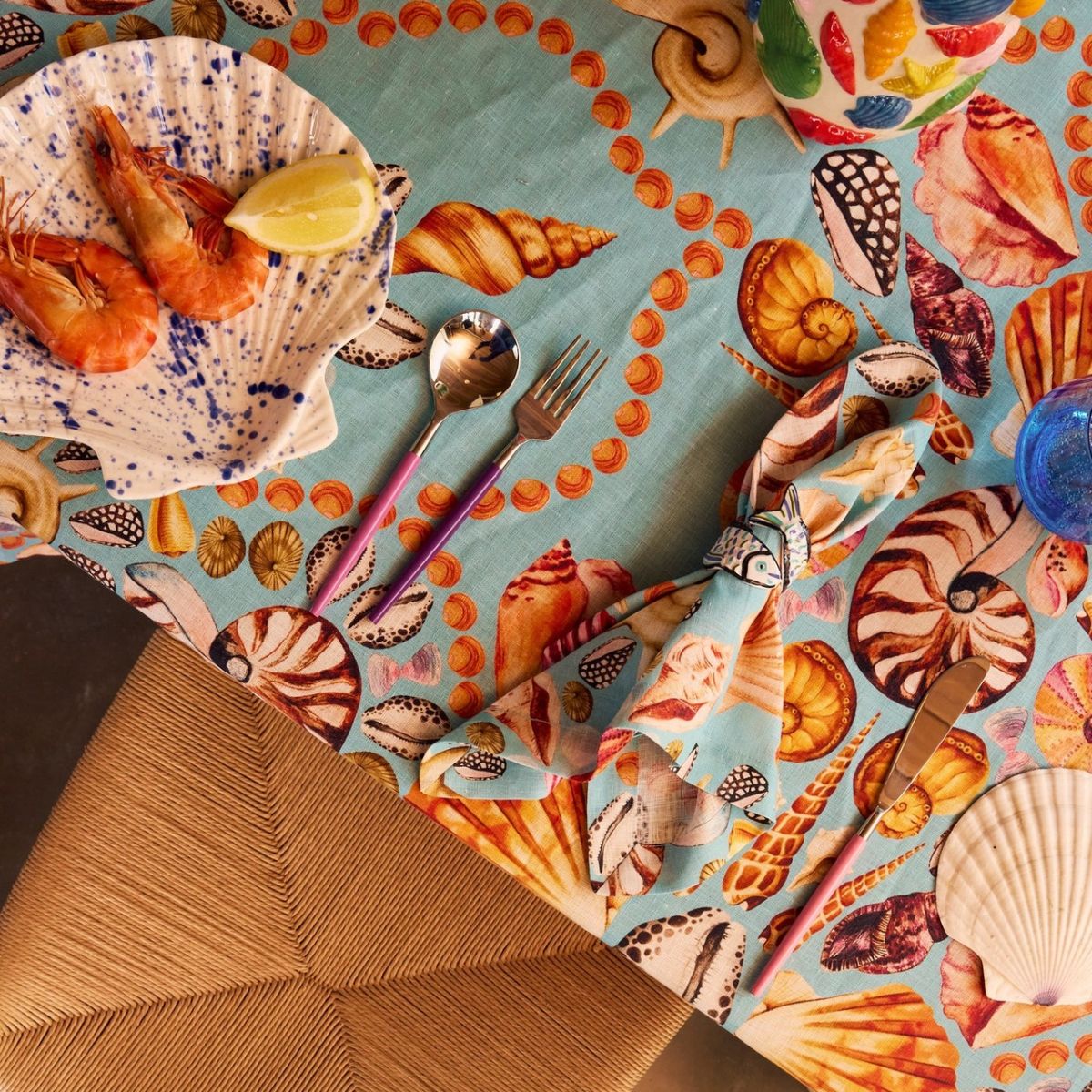 Kip&Co Poisson Fish Napkin Ring Set of 4