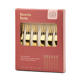 Here's How The Wazzy Appetizer Forks (Set of 6)