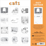 2027 NY CATS CALENDAR 30x30 | Minimax
