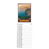 The Paperie Italian Riviera 2027 Slim Wall Calendar | Minimax