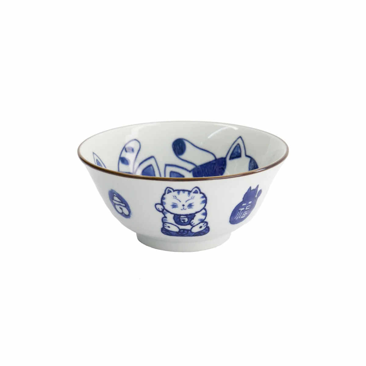 Tokyo Design Kawaii Cat Neko Tayo Twin Cat Bowl 15cm | Minimax