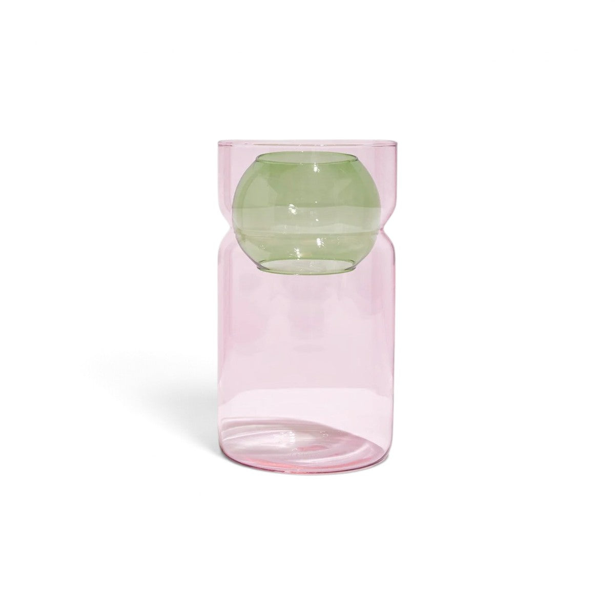 Fazeek Balance Vase Pink Green 22cm