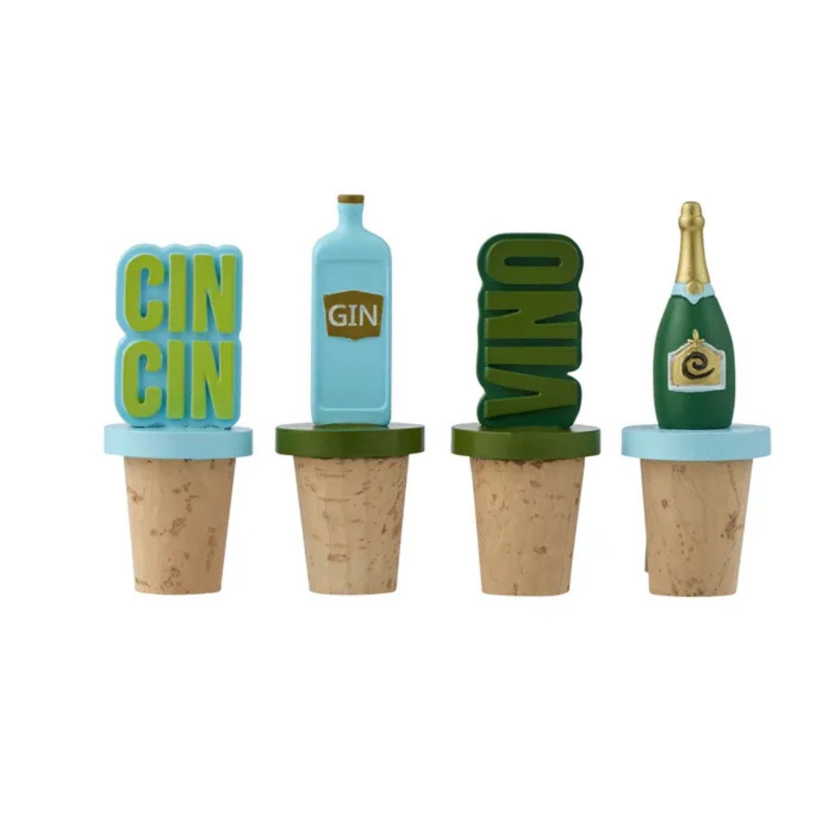 Assemble Cavendish  Resin Bottle Stop 6cm Assorted (price per item)