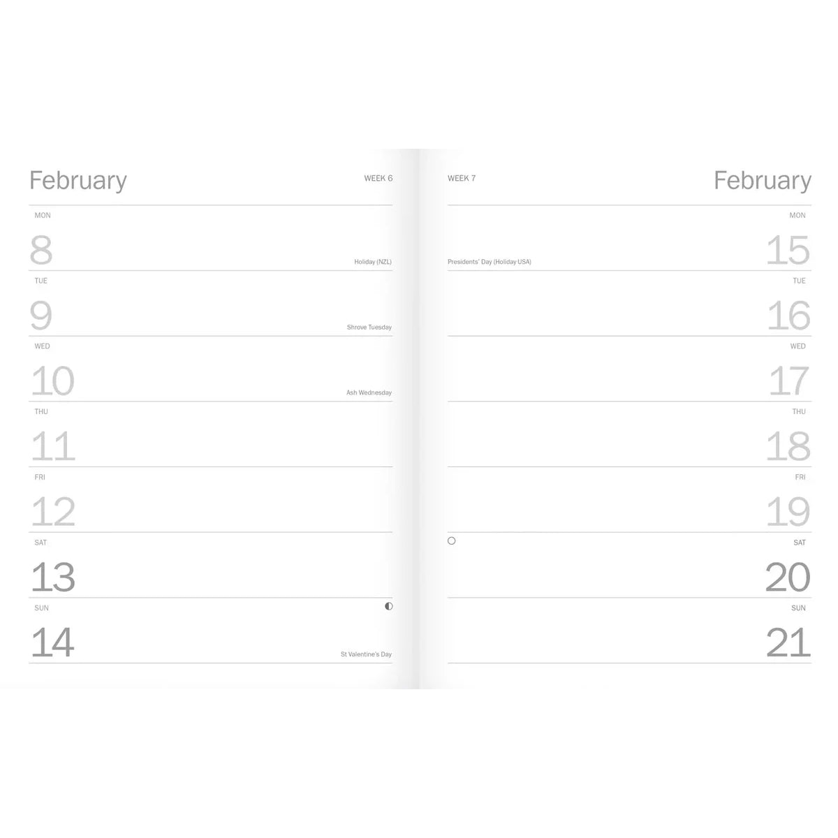 Royal Botanic Gardens Kew 2027 Deluxe Diary 23x17cm | Minimax