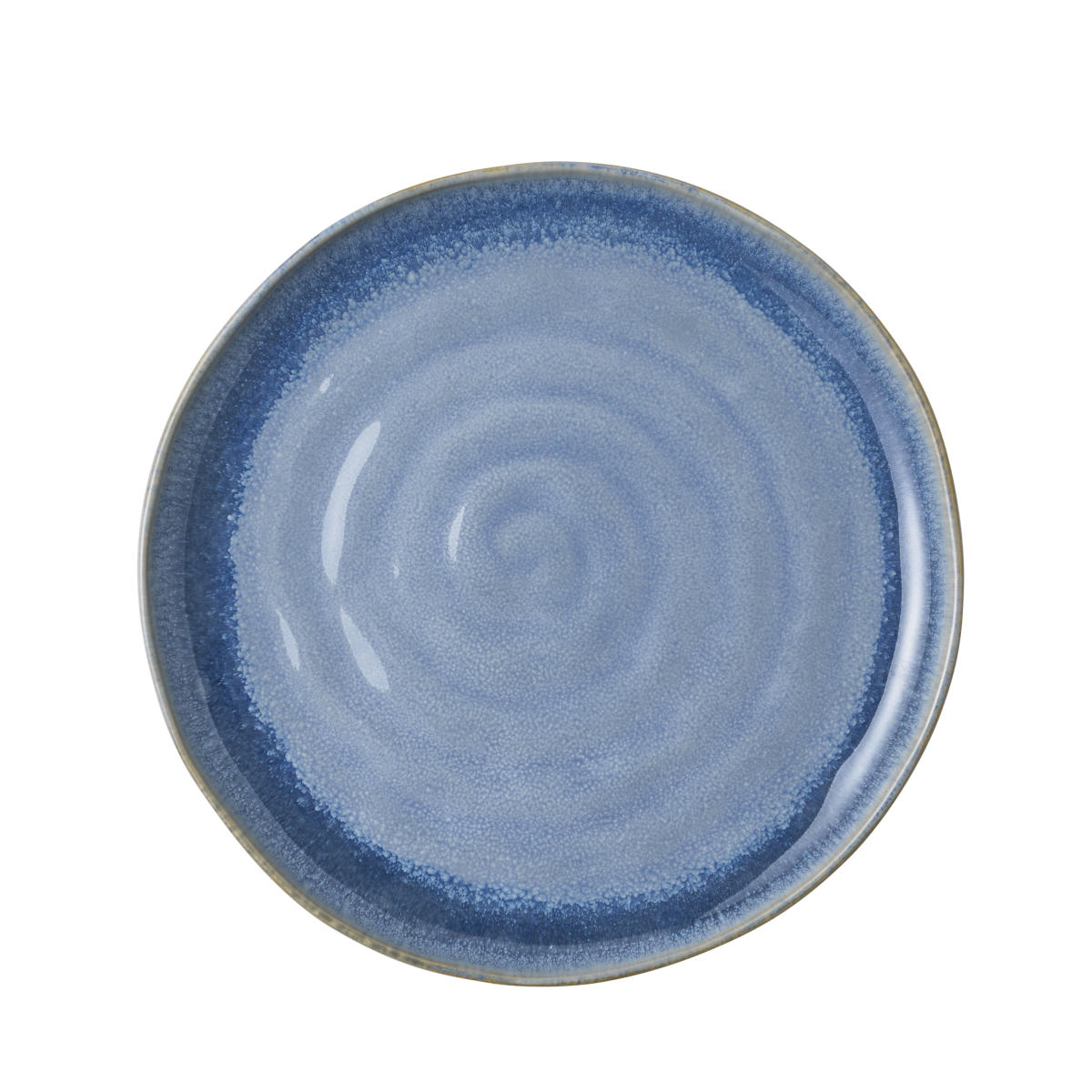 Casero Swirl Azure 12 Piece Dinner Set