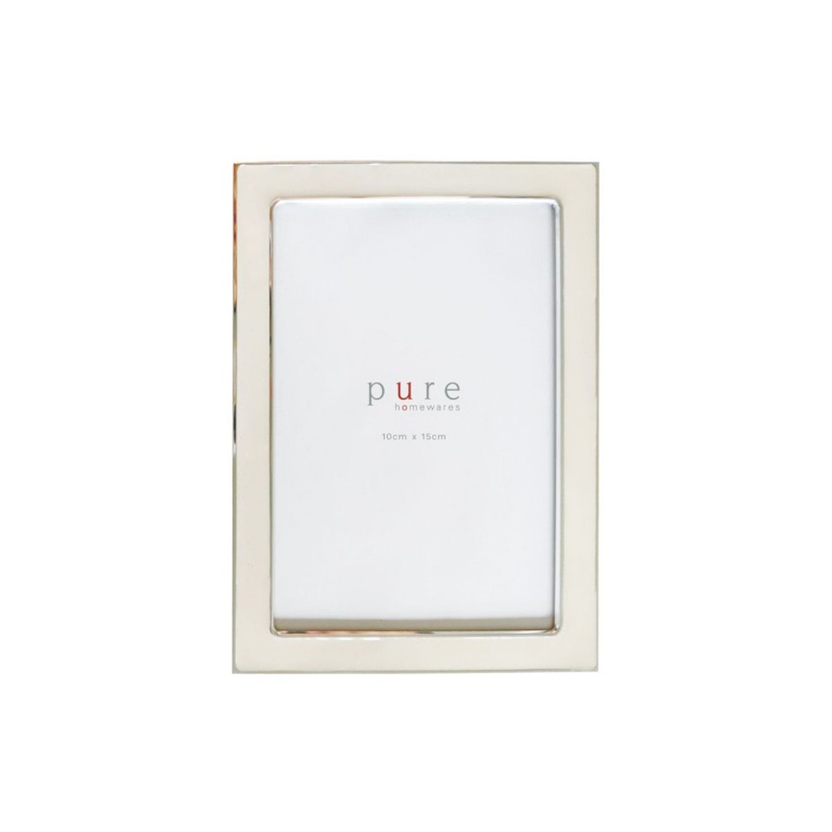 Swing Gifts Isla Alloy Photo Frame White Silver 15x10cm