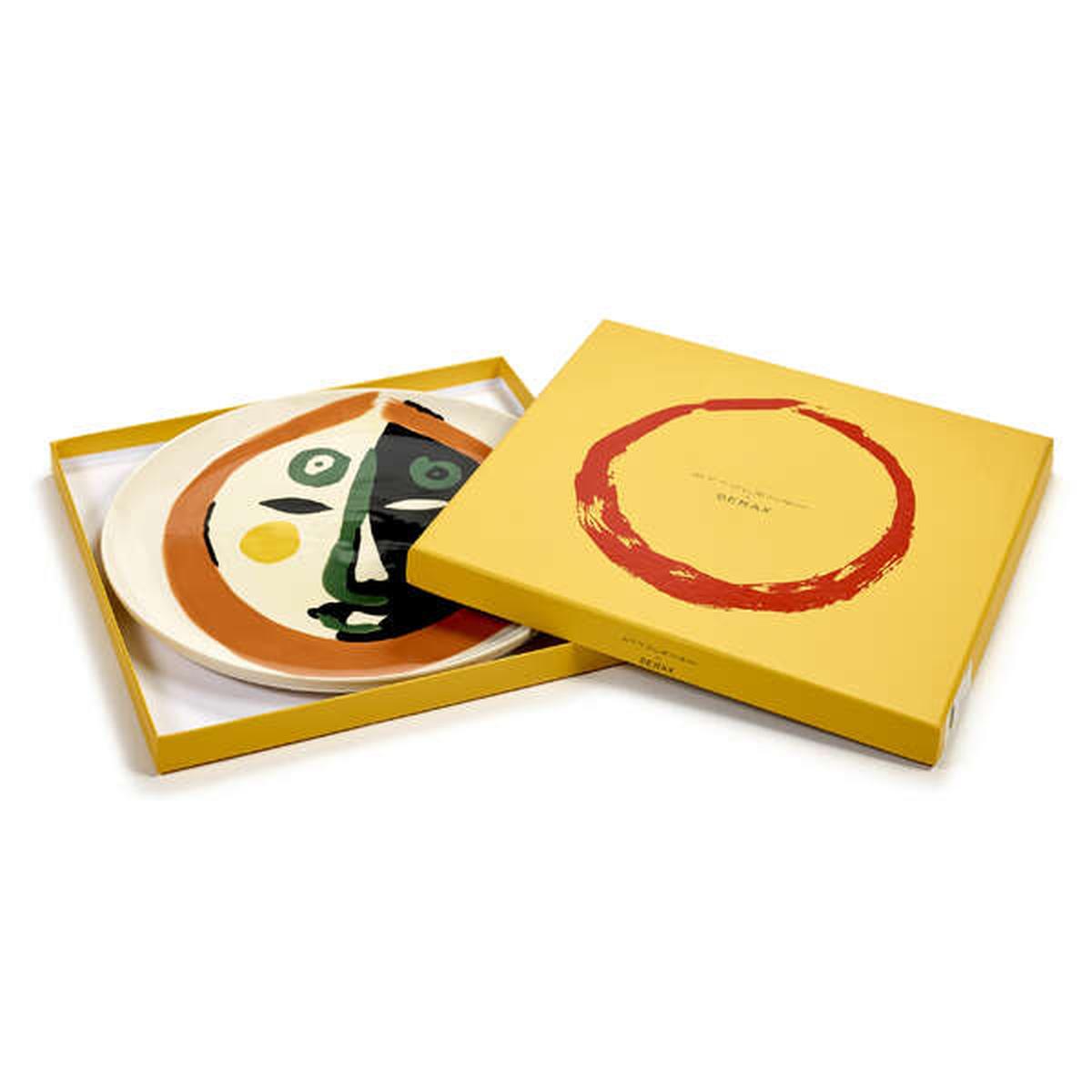 Serax Ottolenghi Serving Plate with Face 1 Feast | Minimax