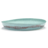 Ottolenghi Serax Feast Serving Bowl with Red Stripes Azure | Minimax