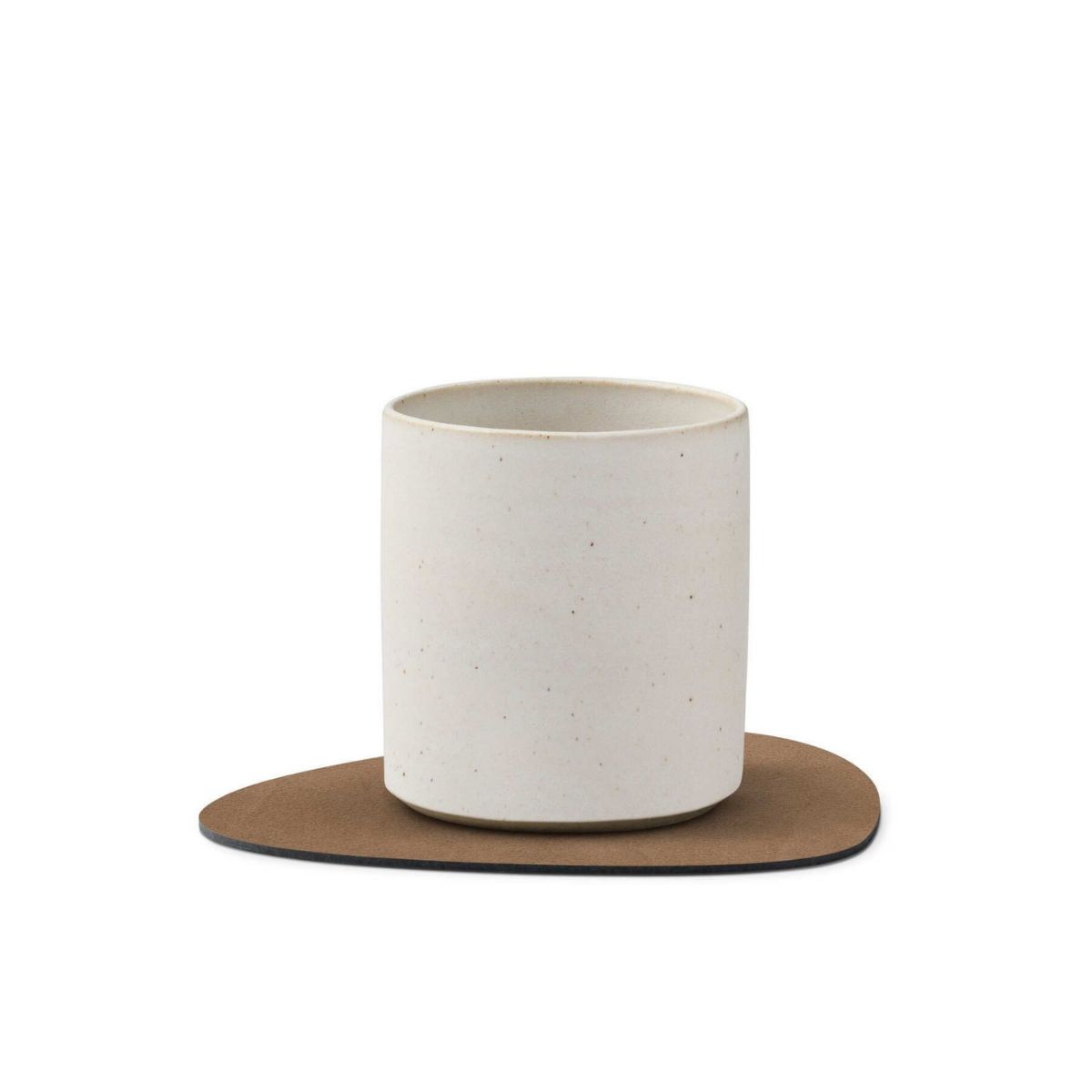 Lind DNA Curve Coaster Brown 11 × 13cm