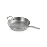 Le Creuset Essential 3-Ply Stainless Steel Frying Pan With Helper Handle 28cm